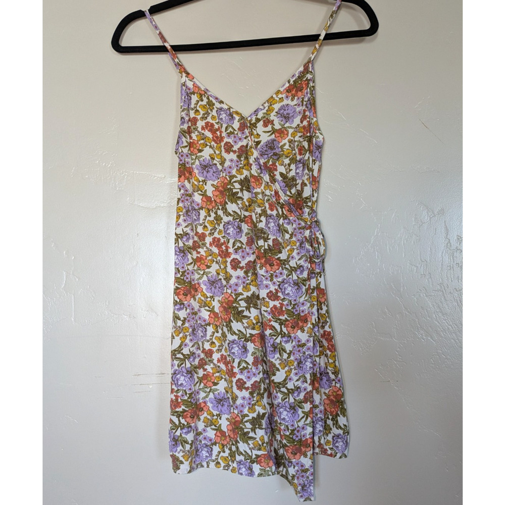 Stich & Pine Tank‎ Top Juniors Large Floral Wrap Boho Feminine Cottagecore
